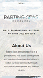 Mobile Screenshot of partingseas.com